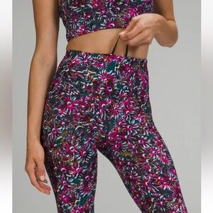 LULULEMON Base Pace High Rise Tight Floral